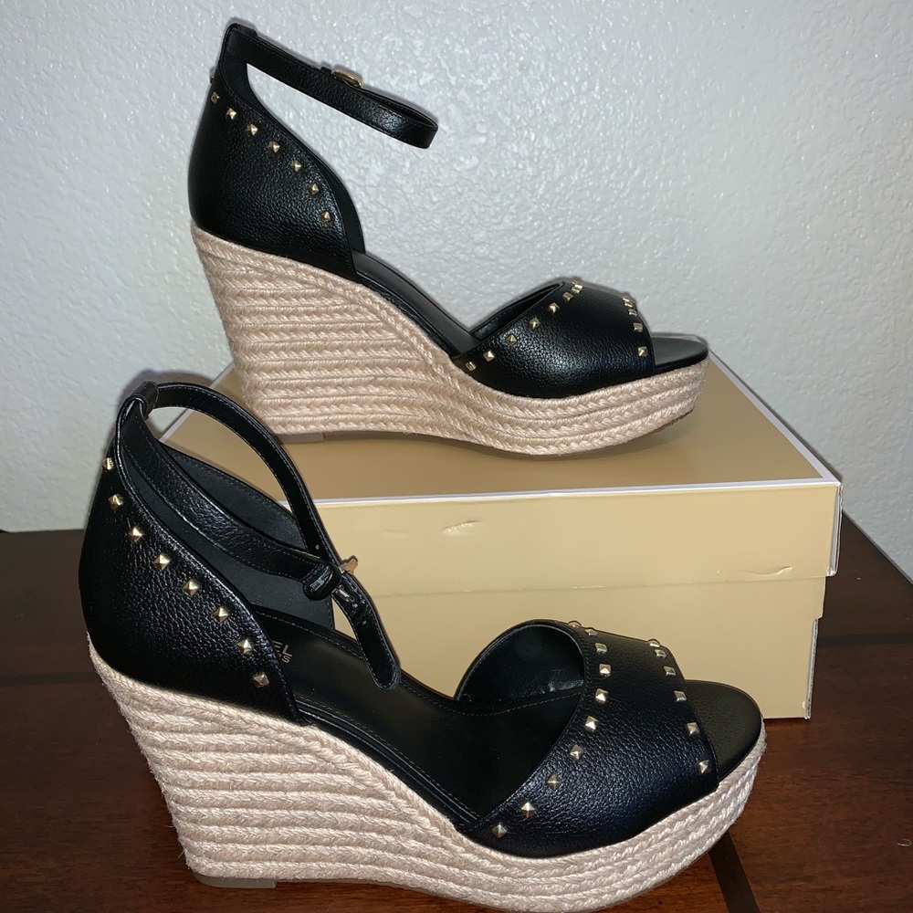 Michael Kors Charlene Woven Wedge